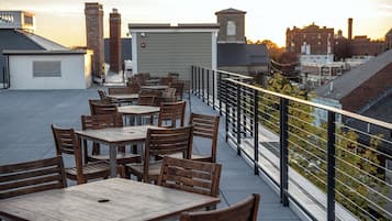 Terrasse sur le toit