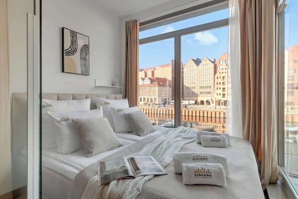 Iron/ironing board, travel cot, WiFi, bed sheets - Waterlane B1A | Spa, Pool & Gym | River View (Gdańsk)