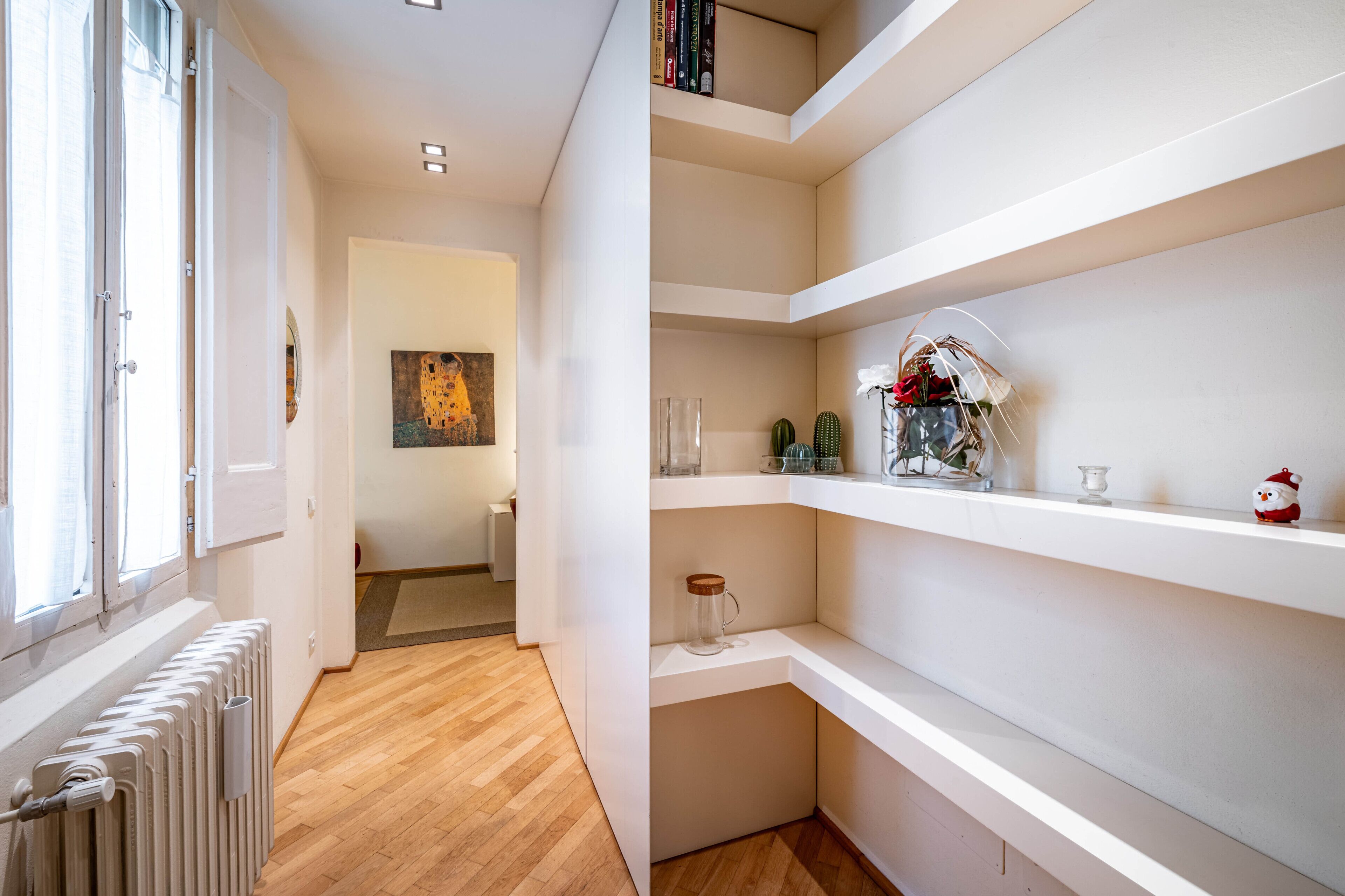 Comfort Apartment, 1 Bedroom, Kitchen | 1 bedroom, down comforters, iron/ironing board, travel crib