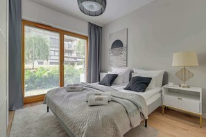 Iron/ironing board, travel cot, WiFi, bed sheets - Nadmotławie B4 | Riverside | Free Parking & Gym (Gdańsk)