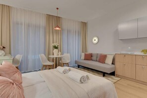 Iron/ironing board, travel cot, WiFi, bed sheets - Granaria A205 | Best Location (Gdańsk)