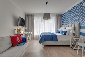 Iron/ironing board, travel cot, WiFi, bed sheets - Śląska 217 | Gym | Perfect for Couples (Gdańsk)