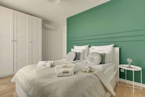 Bügeleisen/Bügelbrett, Reisekinderbett, WLAN, Bettwäsche