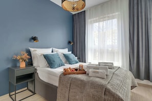 Iron/ironing board, travel cot, WiFi, bed sheets - Perfect Stay | Letnica 2 with Terrace (Gdańsk)