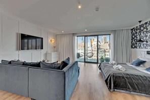 Iron/ironing board, WiFi, bed sheets - DeoPlaza410A | Best View in Gdansk | SPA | Balcony (Gdańsk)