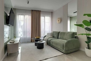 TV, offices - Granaria B410 | Best Location | 2 Bedrooms (Gdańsk)