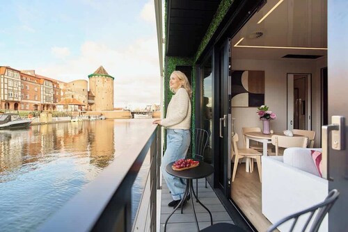 Houseboat Zefir | Old Town | 2 Bedrooms | Sauna