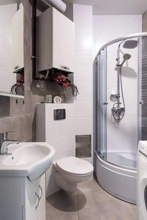 Shower, hair dryer, shampoo - Near Center | Rakowicka 14 (Kraków)