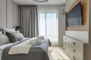 Iron/ironing board, travel cot, WiFi, bed sheets - Granaria B501 | Best Location (Gdańsk)