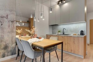 Dining - Bastion Wałowa 14 with Balcony | City Center (Gdańsk)