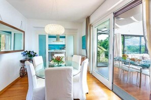 Villa, Multiple Beds, Patio, Mountain View (Villa Dagnente) | Dining - Villa Arona 4br/2ba Sleeping up to 14 Guests (Arona)
