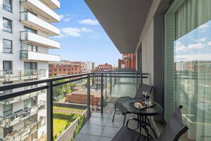 Outdoor dining - Bastion Wałowa 92 with Balcony | City Center (Gdańsk)