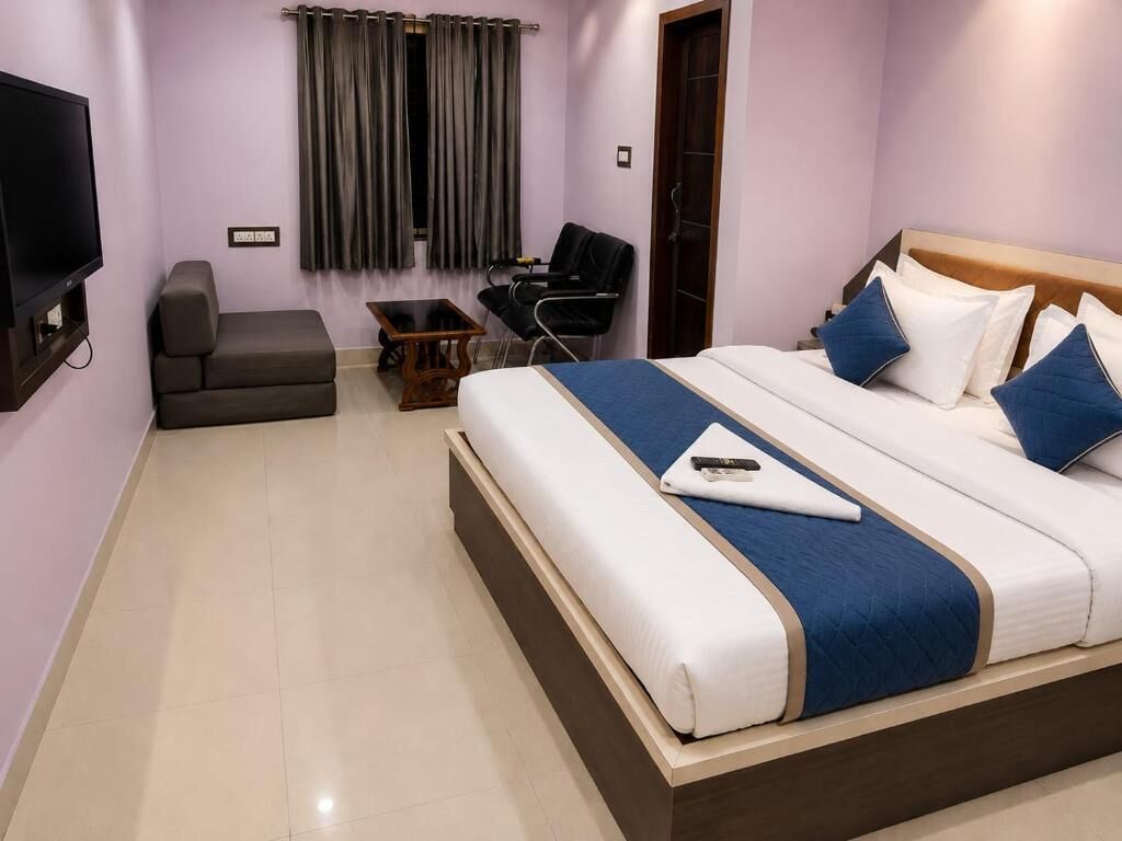 Deluxe Double Room | Meja, ruang kerja komputer riba, Wi-fi percuma 