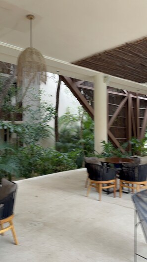 Restaurante al aire libre