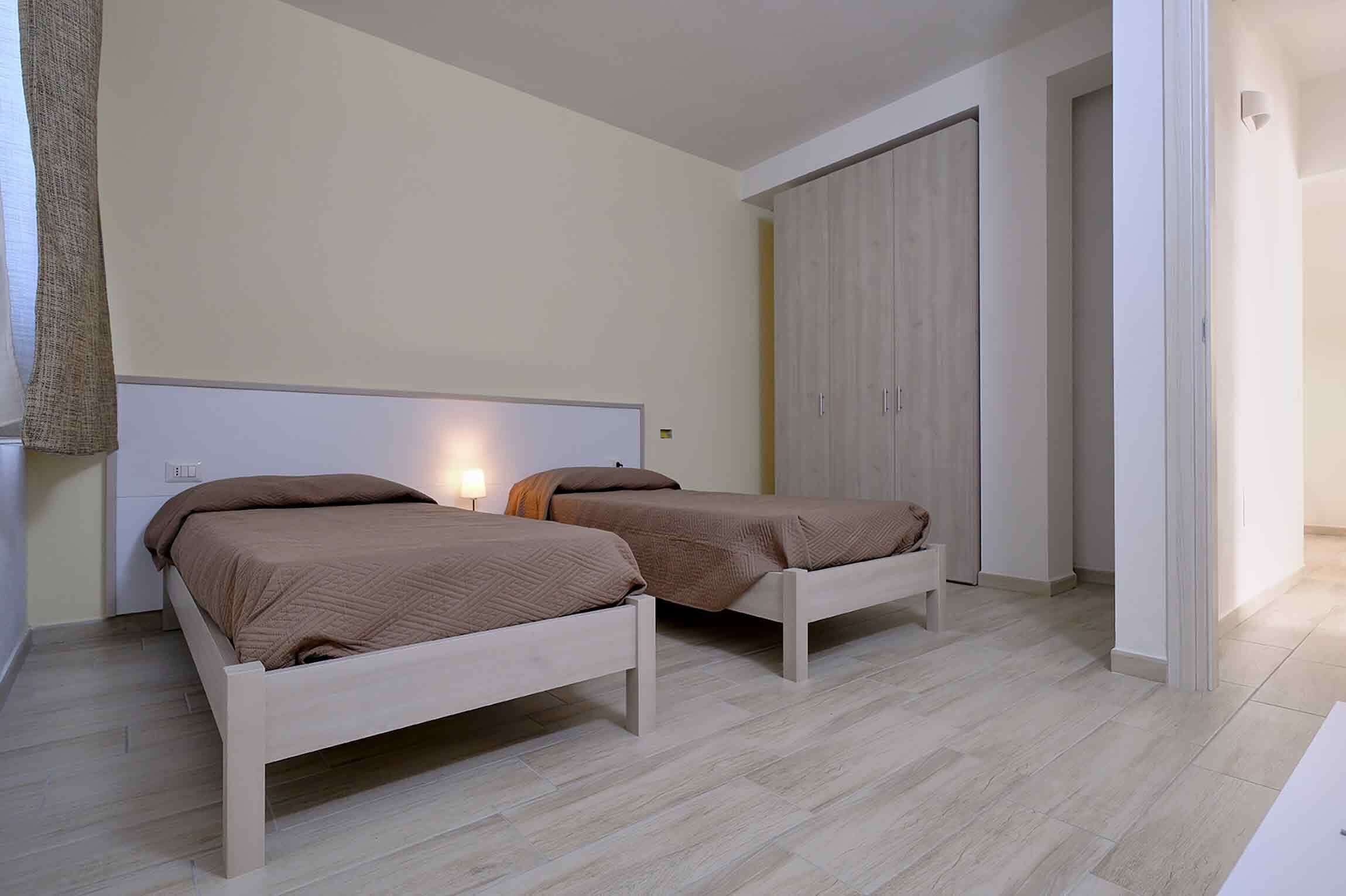 4 camere, ferro/asse da stiro, lenzuola