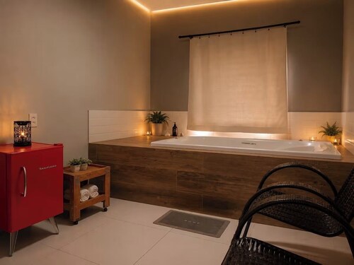 Flat 1 com jacuzzi aquecida em Capitólio