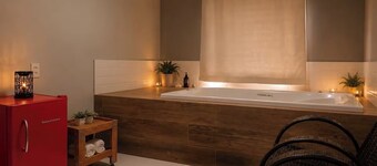 Flat 1 com jacuzzi aquecida em Capitólio