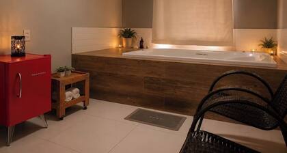 Flat 1 com jacuzzi aquecida em Capitólio