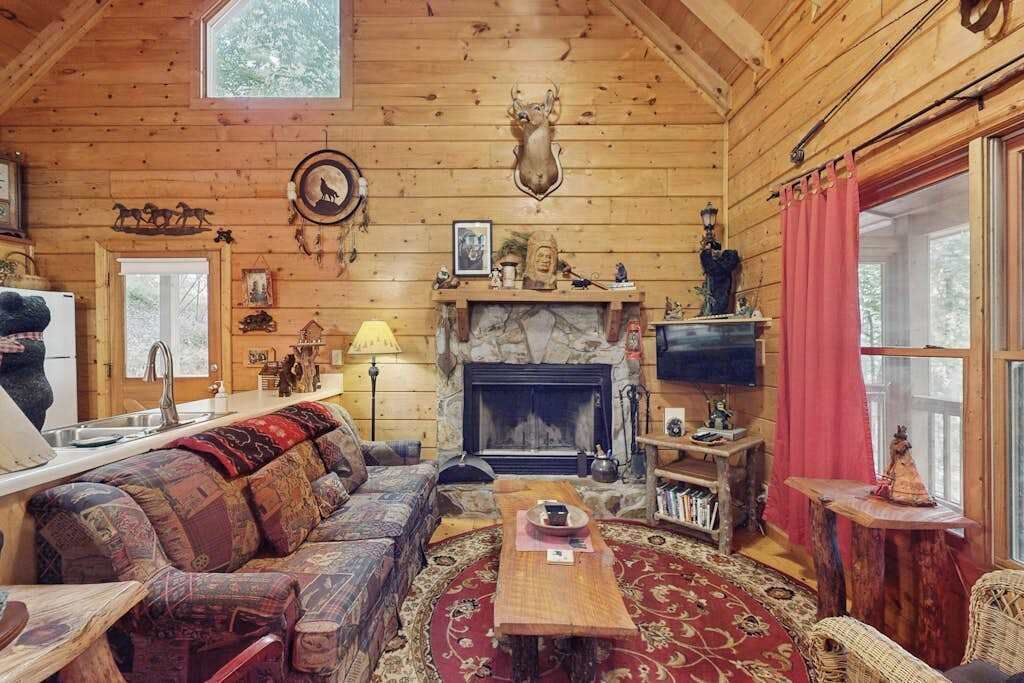 TV, fireplace, DVD player, offices
