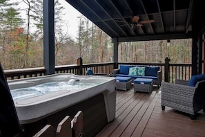 Terrace/patio - Sunny Bear Escape Stay (Blue Ridge)
