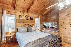 Iron/ironing board, WiFi, bed sheets - Victorian Secret Cabin (Sautee Nacoochee)