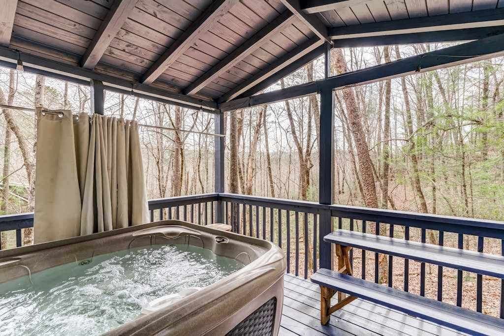 Bain à remous extérieur