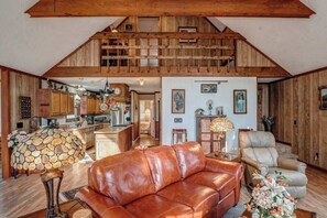 Fernseher, Kamin, DVD-Player, Arbeitsbereiche