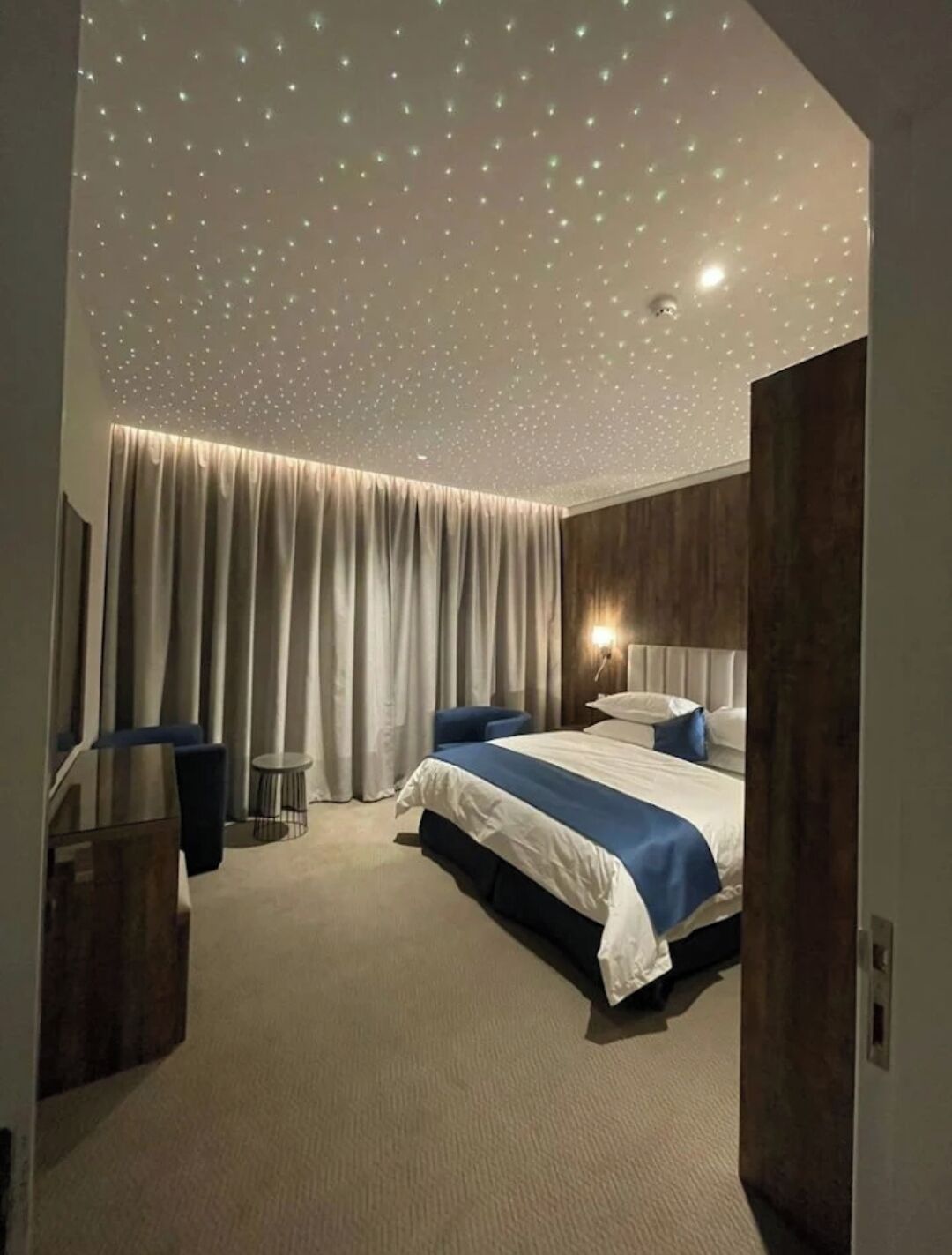 In-room safe, blackout drapes, soundproofing, iron/ironing board