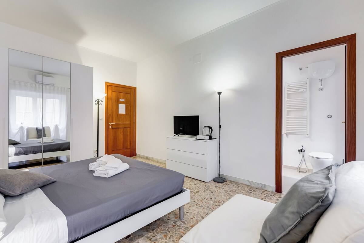 Tripla Comfort, bagno privato