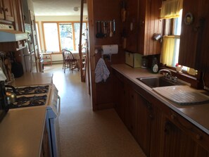 Private kitchen - Cozy beachfront ocean home (Wells)