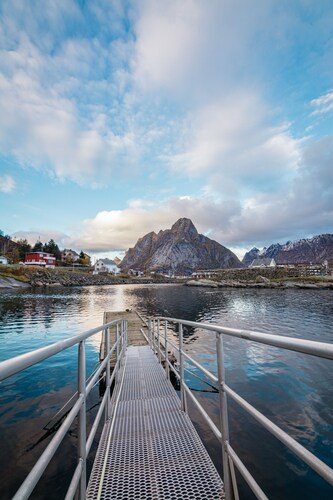 Magnusbua, traditional rorbu in Reine, Lofoten
