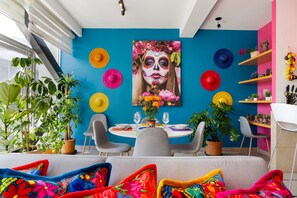 Dining - Roma Chic Hidaway AC / 2 BR / 5 Pax (Mexico City)