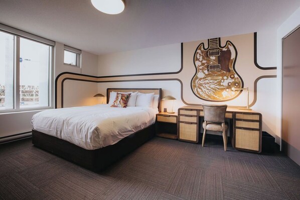 Premium bedding, down duvets, in-room safe, blackout curtains