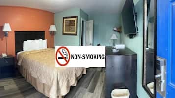 Standard Room, Non Smoking | Tilam berlapik, meja, ruang kerja komputer riba, Wi-fi percuma