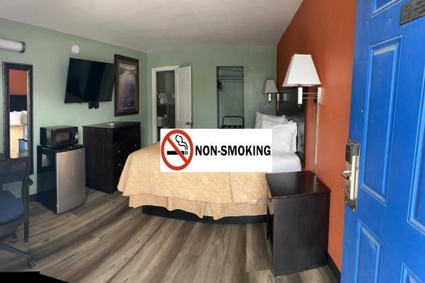 Single Room, 1 King Bed, Non Smoking | Pillowtop beds, desk, laptop workspace, WiFi (free)