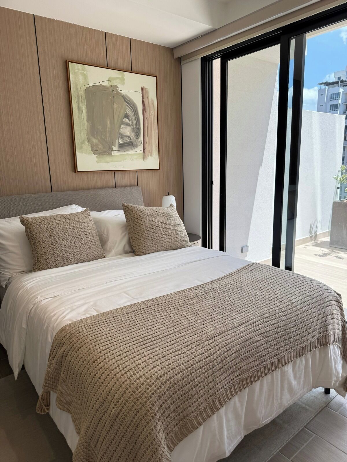 Deluxe Apartment, City View | Laptop workspace, blackout curtains, iron/ironing board, free WiFi