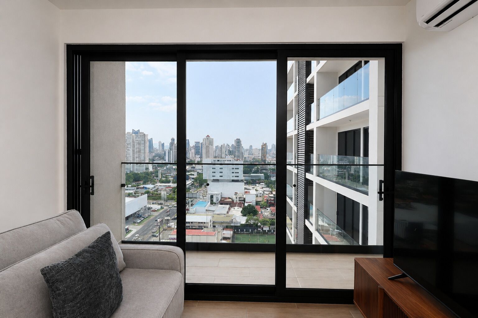 Deluxe Apartment, City View | View from room