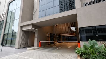 施設の入り口