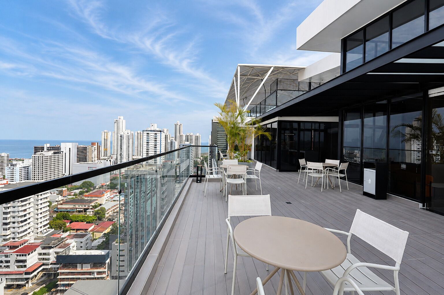 Terraza en la azotea