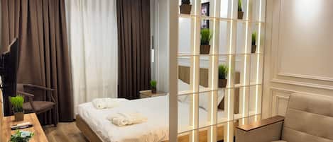 1 bedroom, iron/ironing board, WiFi, bed sheets