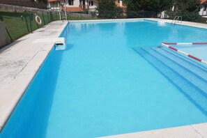 Pool - Penthouse 100m² with Terrace and Pool (Castro Urdiales)