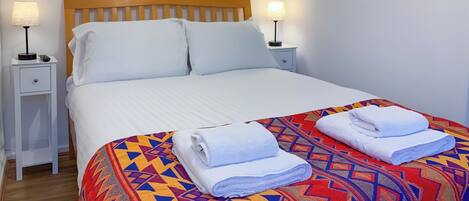 Free WiFi, bed sheets