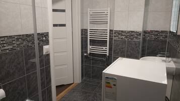 Shower, towels