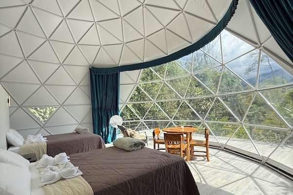 Family Tent, Multiple Beds, Mountain View
