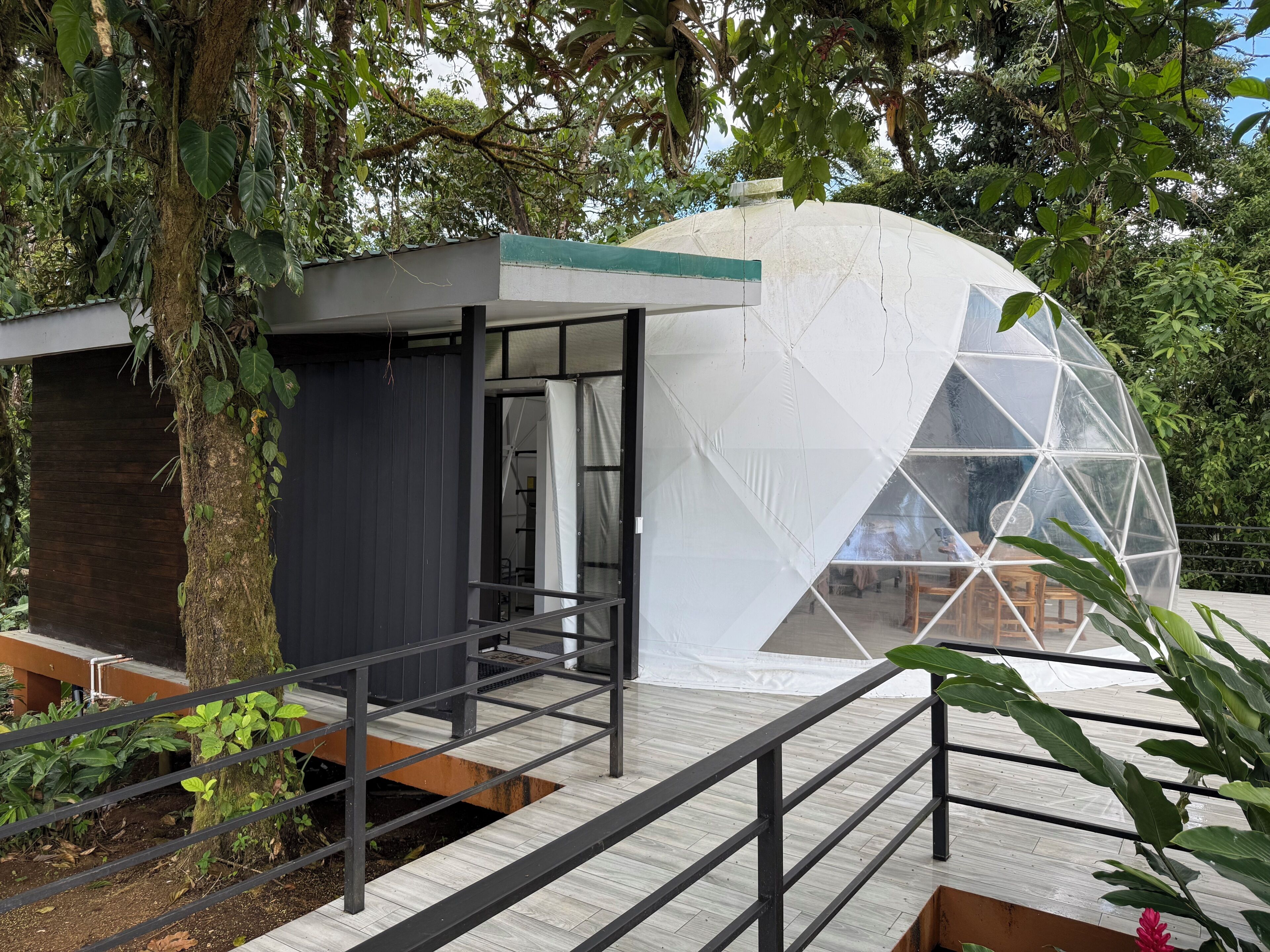 Family Tent, Multiple Beds, Mountain View | Terrace/patio