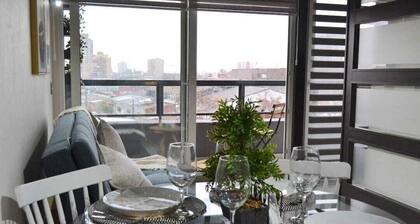 Moderno Apartamento 1D+1B - Terraza, Gym y Vista