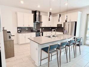 Coffee/tea maker, fridge, microwave, stovetop - Heated Pool/Spa (included), Theater, Game Room (Melbourne Beach)