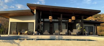 Luxury villa with an ocean view near Playa Venao
