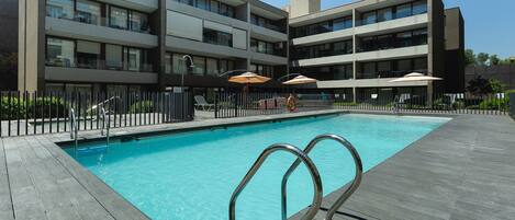 Deluxe Apartment, Balcony, Pool View | Pool
