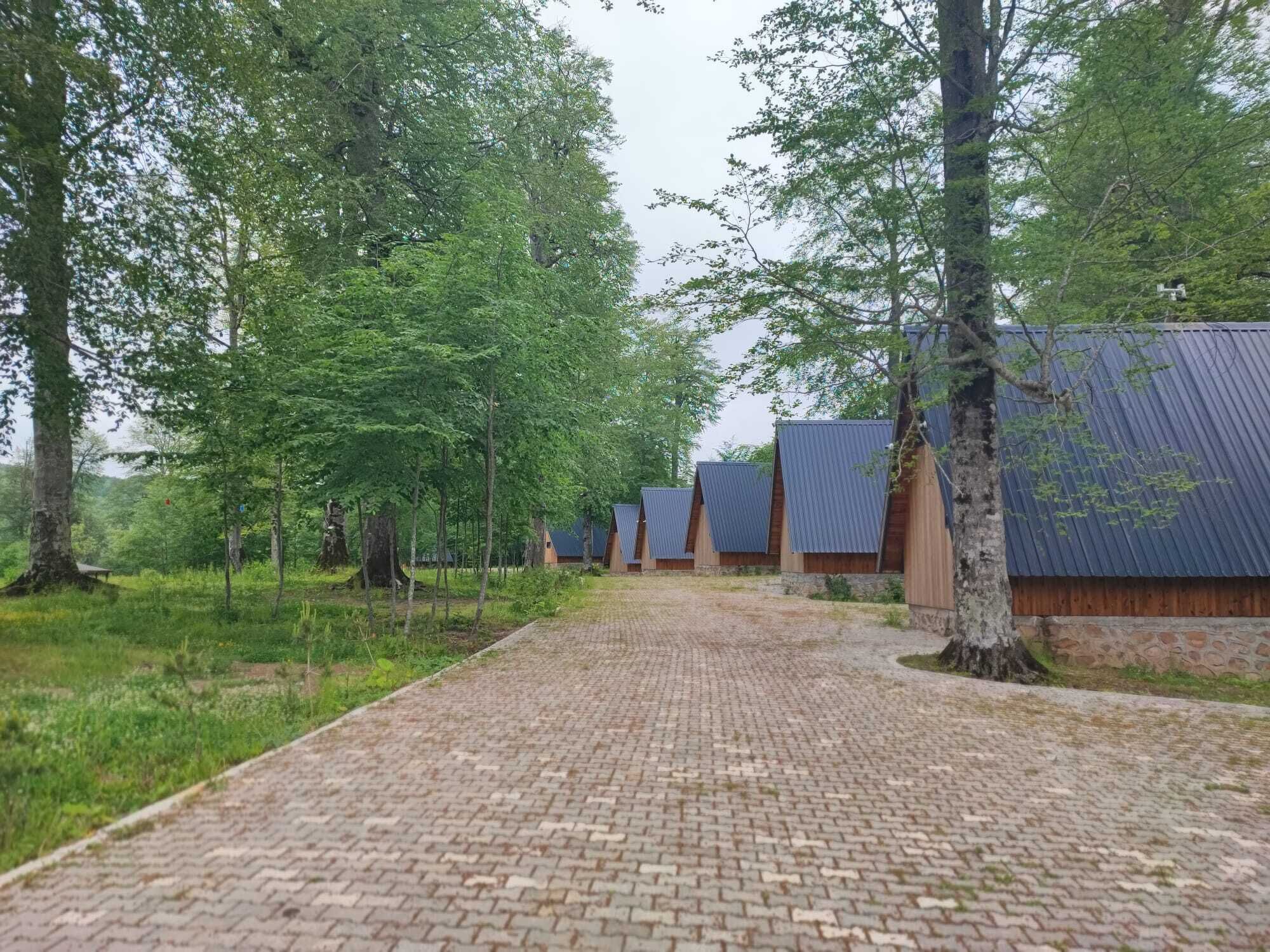 Bungalow, fjellutsikt | Overnattingsstedets uteområder